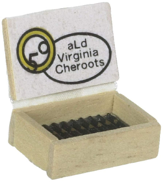 Dollhouse Miniature Cigar Box