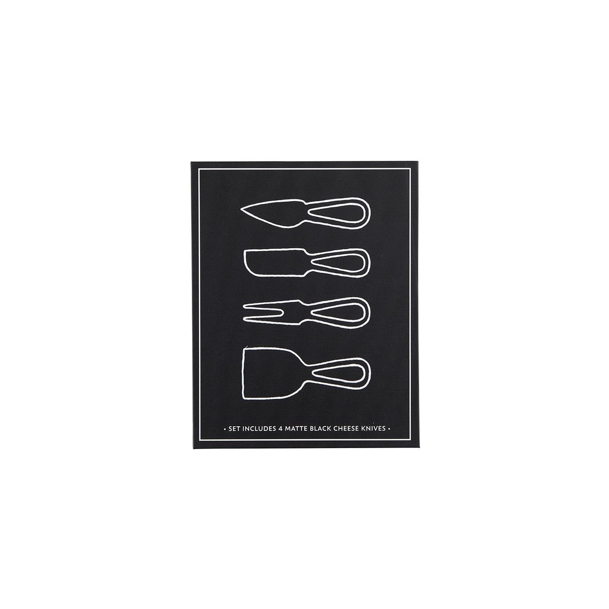 Santa Barbara Design Studio Kitchen Knife, 4-Pieces, Matte Black