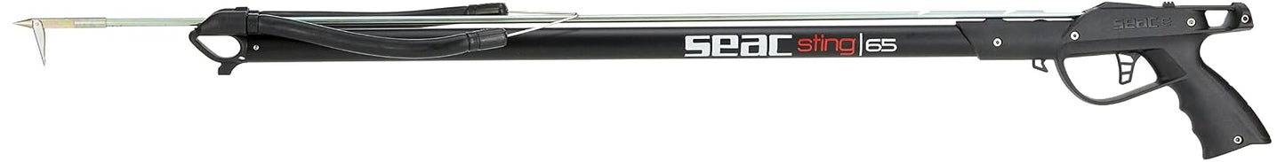 SEAC New Sting Sling Aluminum Speargun, Black Basic, 35cm