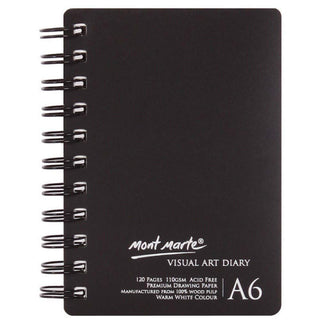 Mont Marte Visual Art Diary A6 120page
