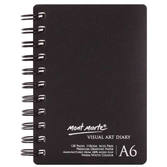 Mont Marte Visual Art Diary A6 120page