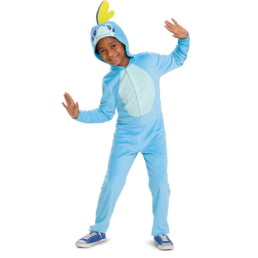 Disguise Sobble Hooded Jumpsuit Costume for Kids, Pokemon, Classic Size Extra Large (14-16)