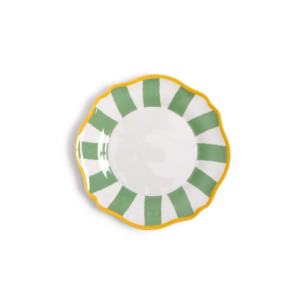 Two's Company Dishware Plate, 8.75 inches, Green