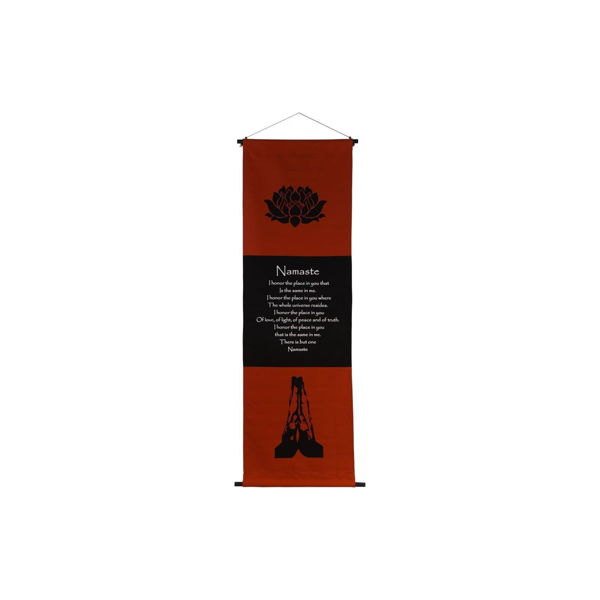 New Age Source Banner, Red, Black