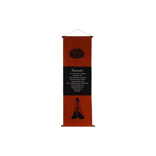 New Age Source Banner, Red, Black