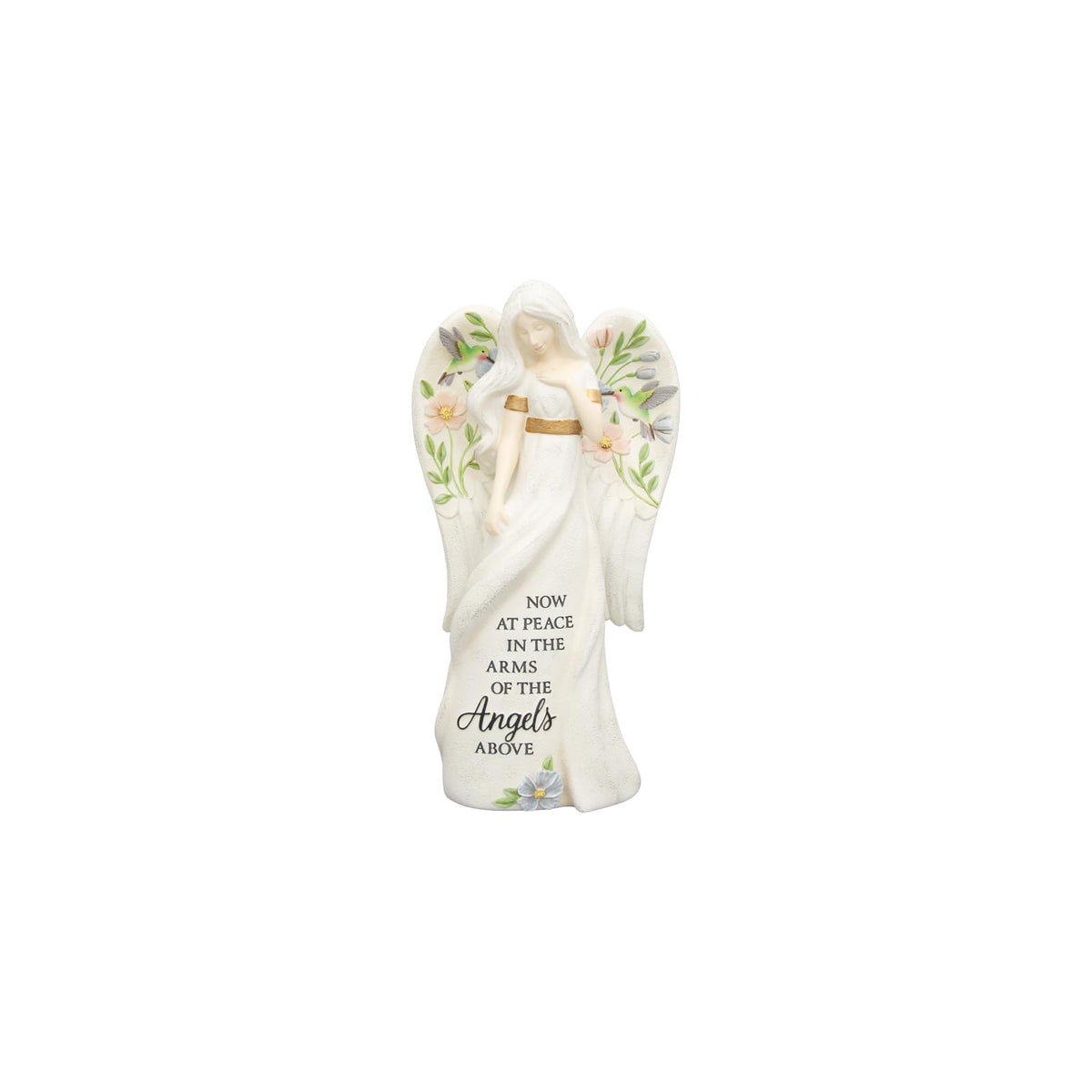 Carson Figurine, White/Green
