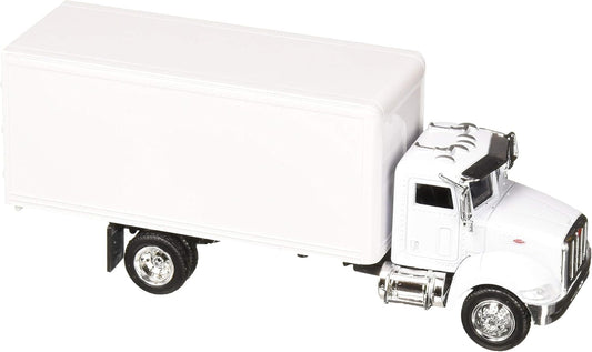 New Ray Toys 15803D 1: 43 Utility Peterbilt 335 Box Truck White