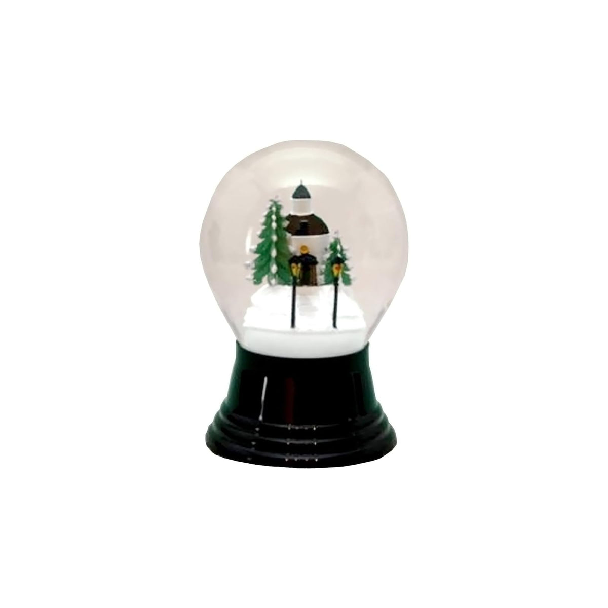 Off the Wall Toys Snow Globe, 5" x 3" x 3", Brown