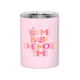 Slant Collections Drinking Cup, 12 Ounces, Sip Me Baby One More Time