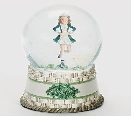 Roman - 5.5"H IRISH DANCER GLITTERDOME IRISH HERITAGE
