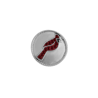Ginger Snaps Charm, 12mm, Silver
