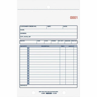Rediform Office Products, 5.5" x 8", White/Yellow