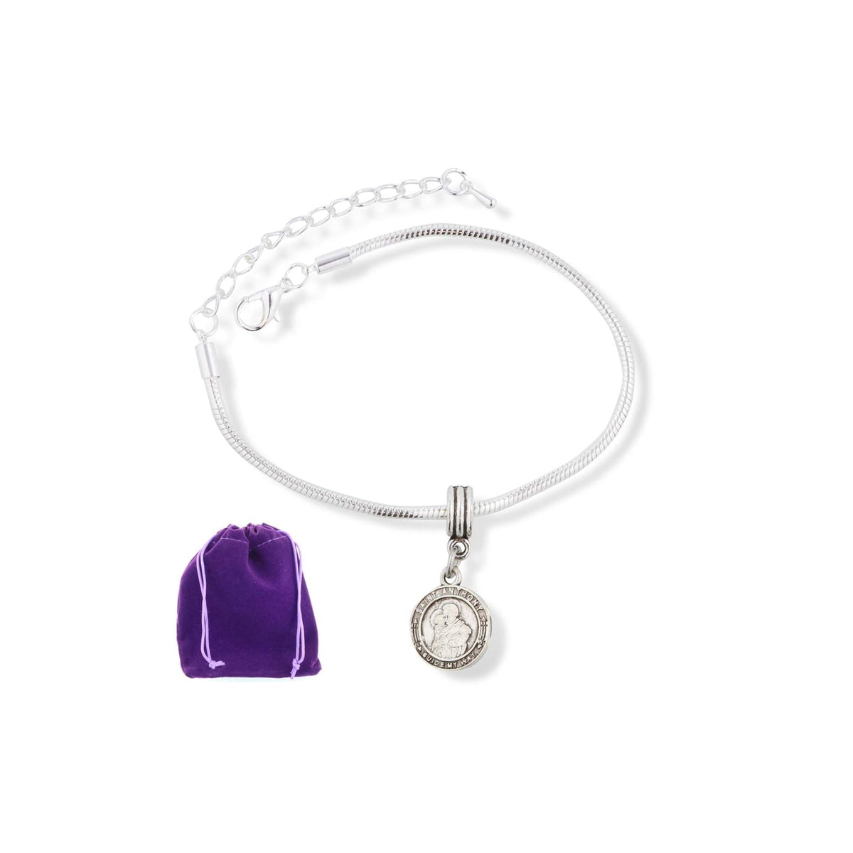 Emerald Park Jewelry Bracelet, 14 inches, Silver