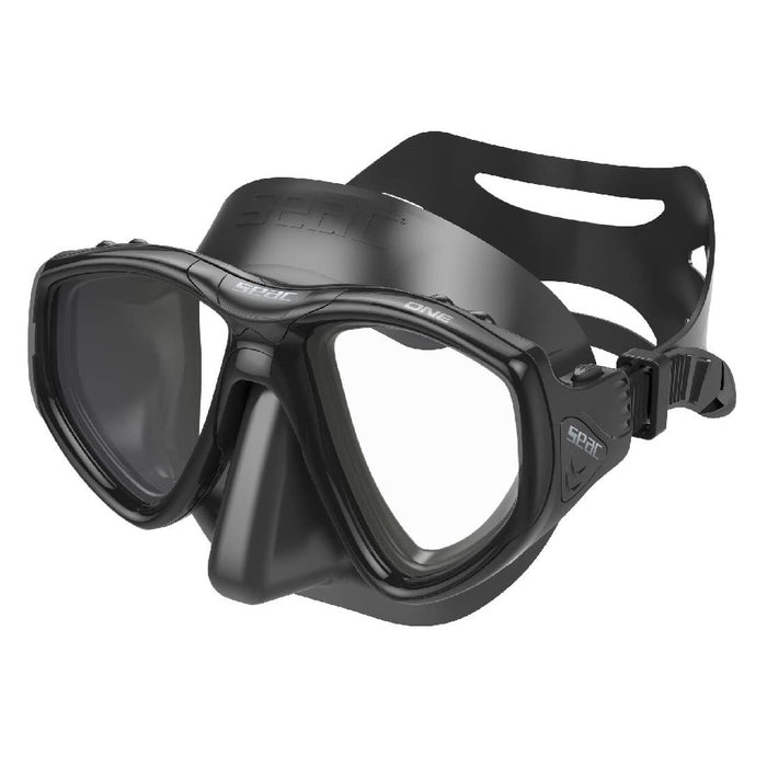 Seac One, Scuba Diving, Snorkeling, Free Diving and Spearfishing Mask with protective Case, Interchangeable Lenses
