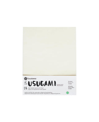 Yasutomo Art Media Paper, 8-1/2" x 11", White