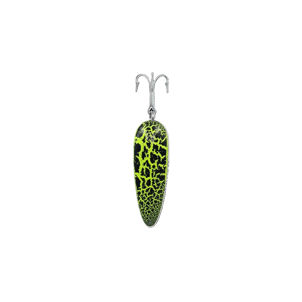 Dardevle Fishing Hook, 1 oz, Chartreuse Crackle