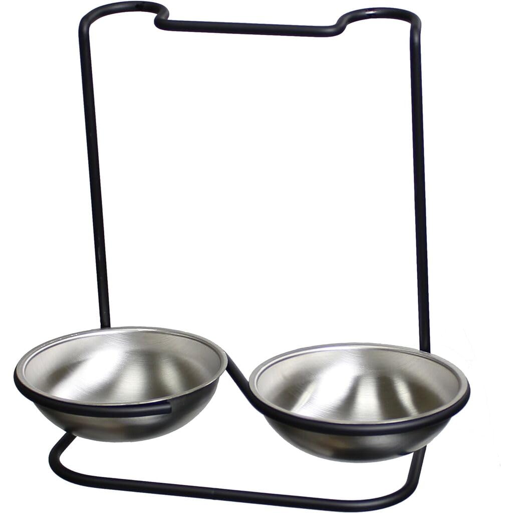 Prodyne METALLA Stainless Steel Double Spoon Rest