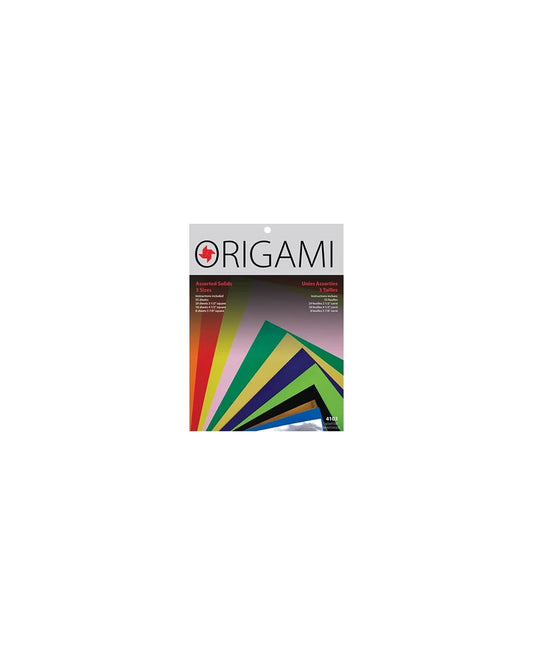 Yasutomo Fold 'EMS Origami Double-Sided Foil Paper 5.875" 18/Pkg-Assorted