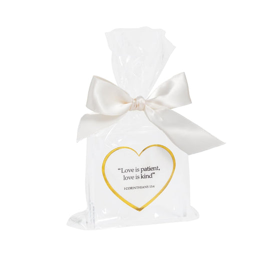 Mud Pie Decorative Signage, 3" x 3", Love is Paper