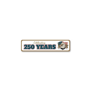Lizton Sign Shop Decorative Signage, b) 4 x 18 Inches, Blue