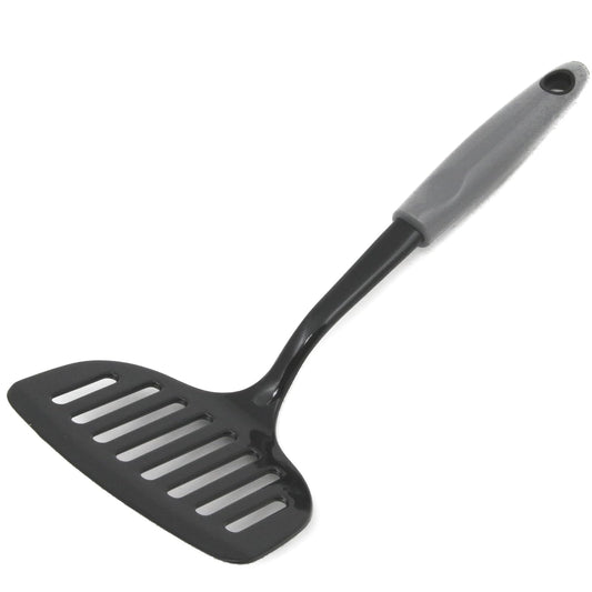 Chef Craft Select Nylon Jumbo Turner/Spatula, 12 inch, Grey
