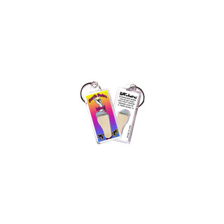 FootWhere Keychain, Small, Sp106 - Pelican