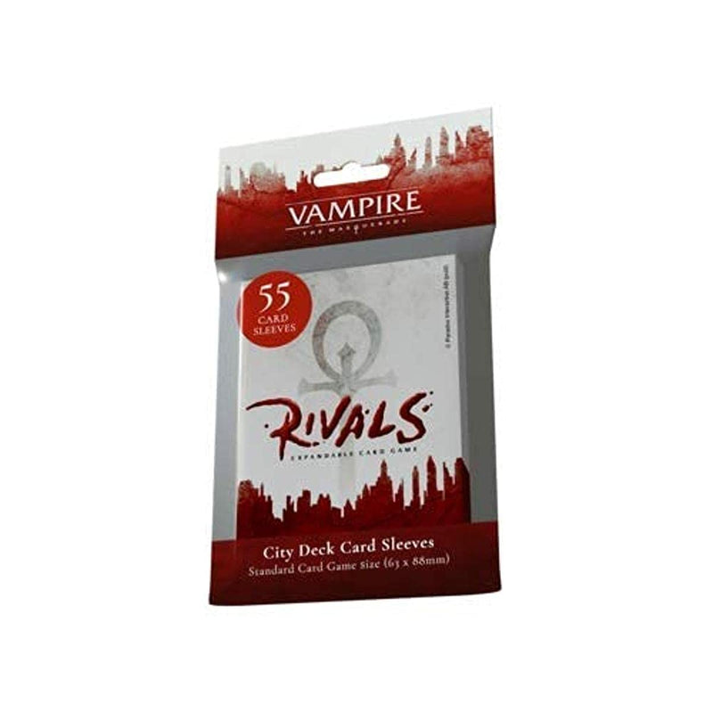 Renegade Game Studios Vampire: The Masquerade Rivals Library Deck Sleeves, 55 Card Sleeves, Standard Card Game