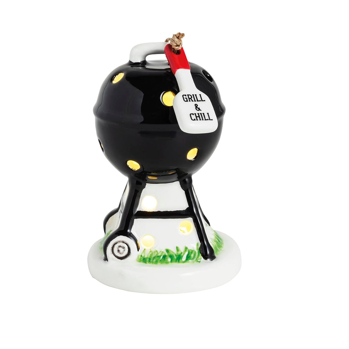 Mud Pie Figurine, 3" x 2 1/2" dia, Black