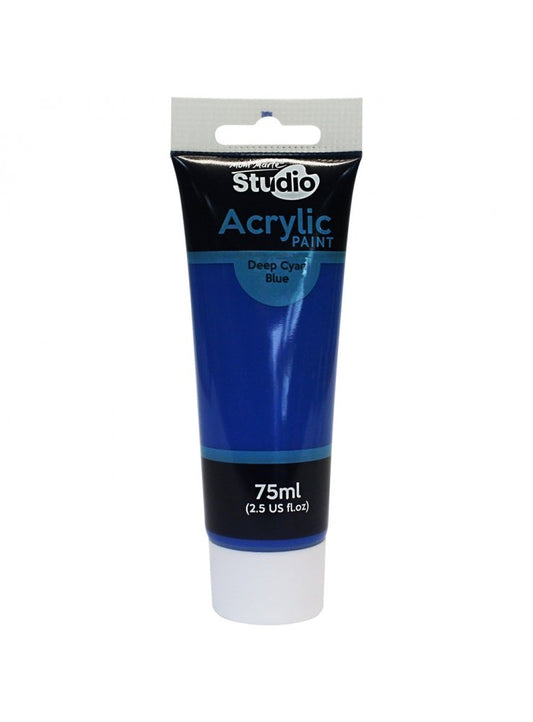 Mont Marte - Signature Acrylic Colour 75ml - Deep Cyan