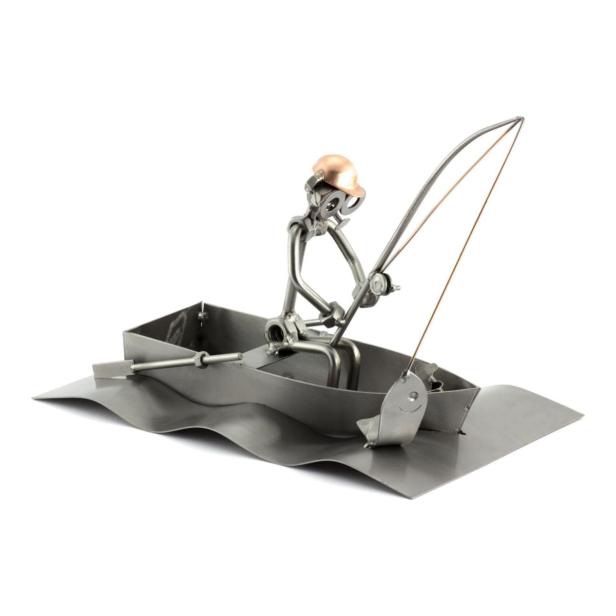 Steelman24 Figurine, 6,3 x 11,42 x 7,48, Metal