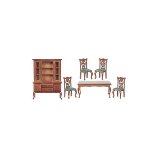 Town Square Miniatures Miniature Toy Furnishing, Small, Brown, Green