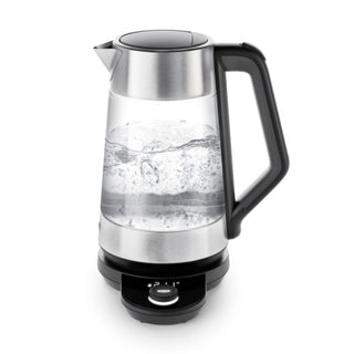 OXO On Cordless Glass Adjustable Temperature Electric Kettle, Stainless Steel