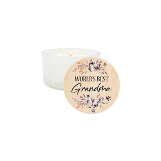 Carson Candle, White