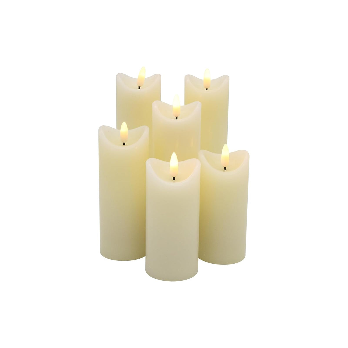 Lumabase Lamp, 8 inches, Cream