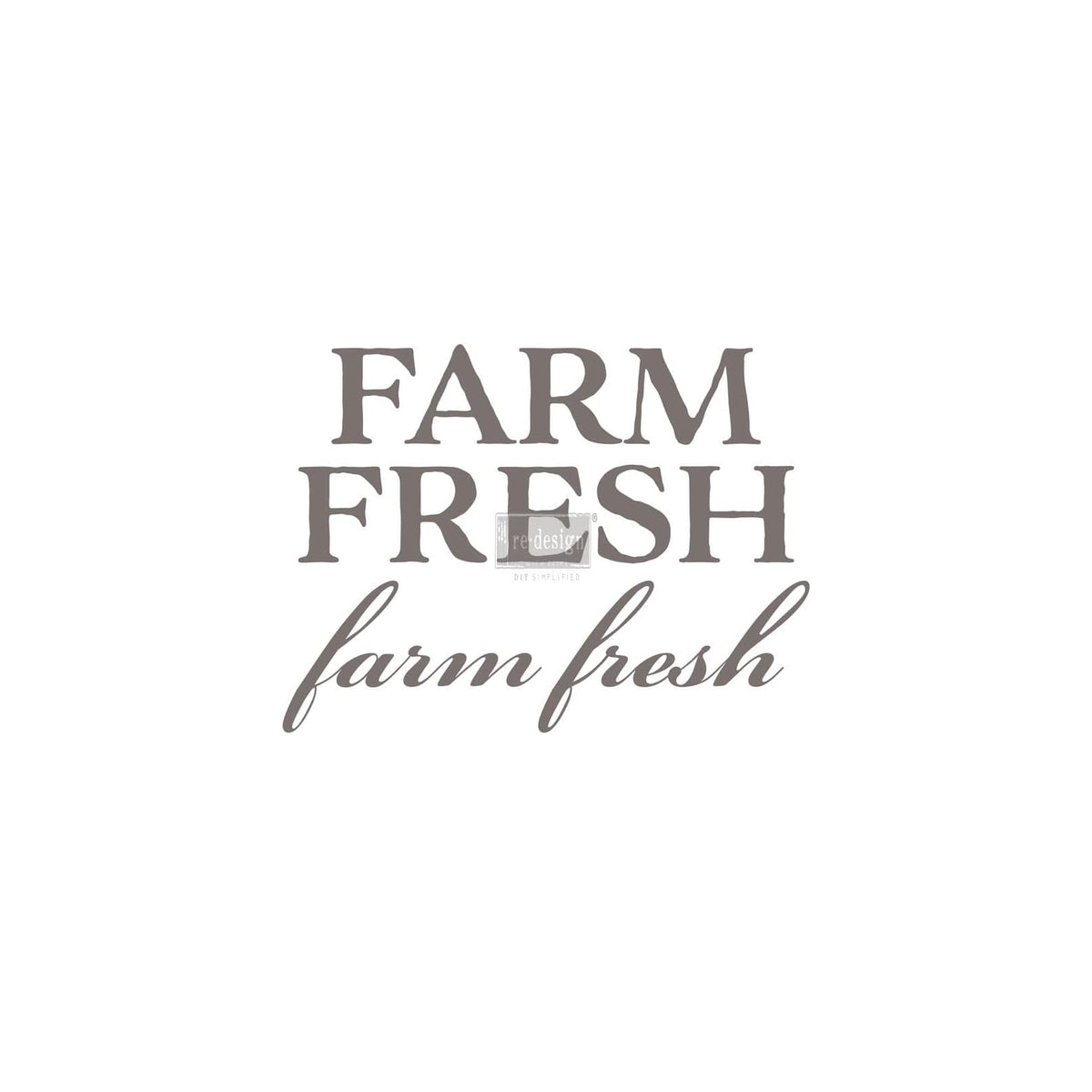 PRIMA MARKETING INC Iron On Transfer Design, Farm Fresh, Multi Color