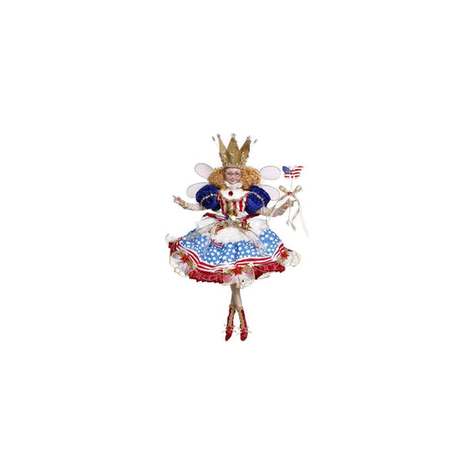 Mark Roberts Figurine, Medium, Red, White, Blue