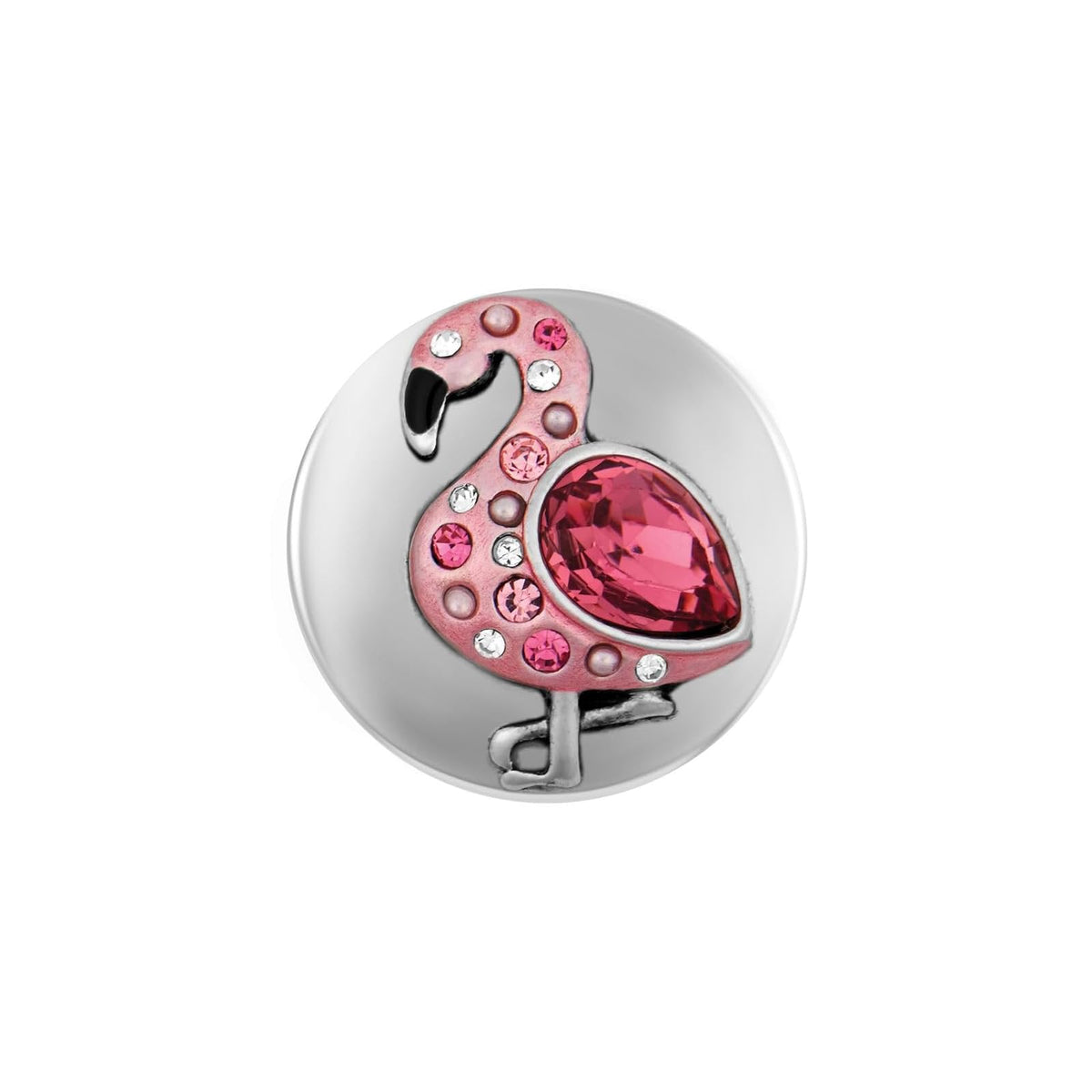 Ginger Snaps Charm, 20 Millimeter, Pink
