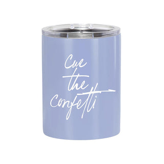 Slant Collections Drinking Cup, 12 Ounces, Cue The Confetti
