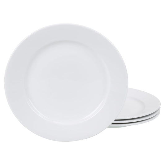 BIA Cordon Bleu 10.75-Inch Bistro Dinner Plate, Set of 4, White