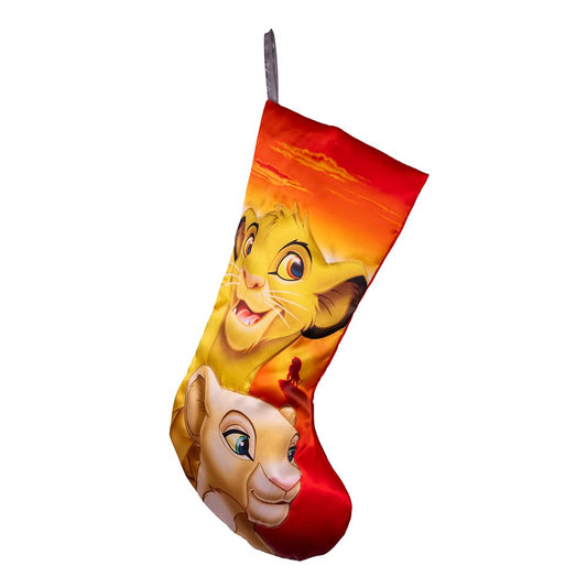 Kurt Adler The Lion King Simba & Nala Stocking Standard
