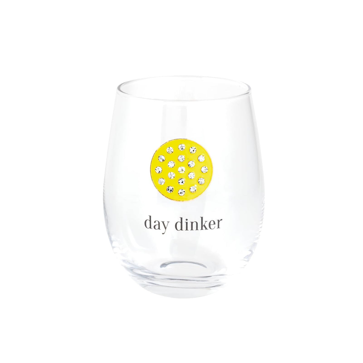 Mud Pie Drinking Cup, 16 Ounces, Yellow