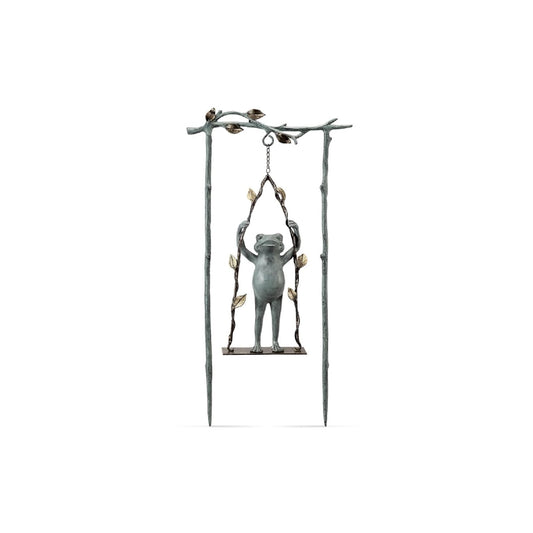 SPI Sculpture, 42 inches (H) x 18.5 inches (W) x 3.5 inches (D), Daredevil Frog