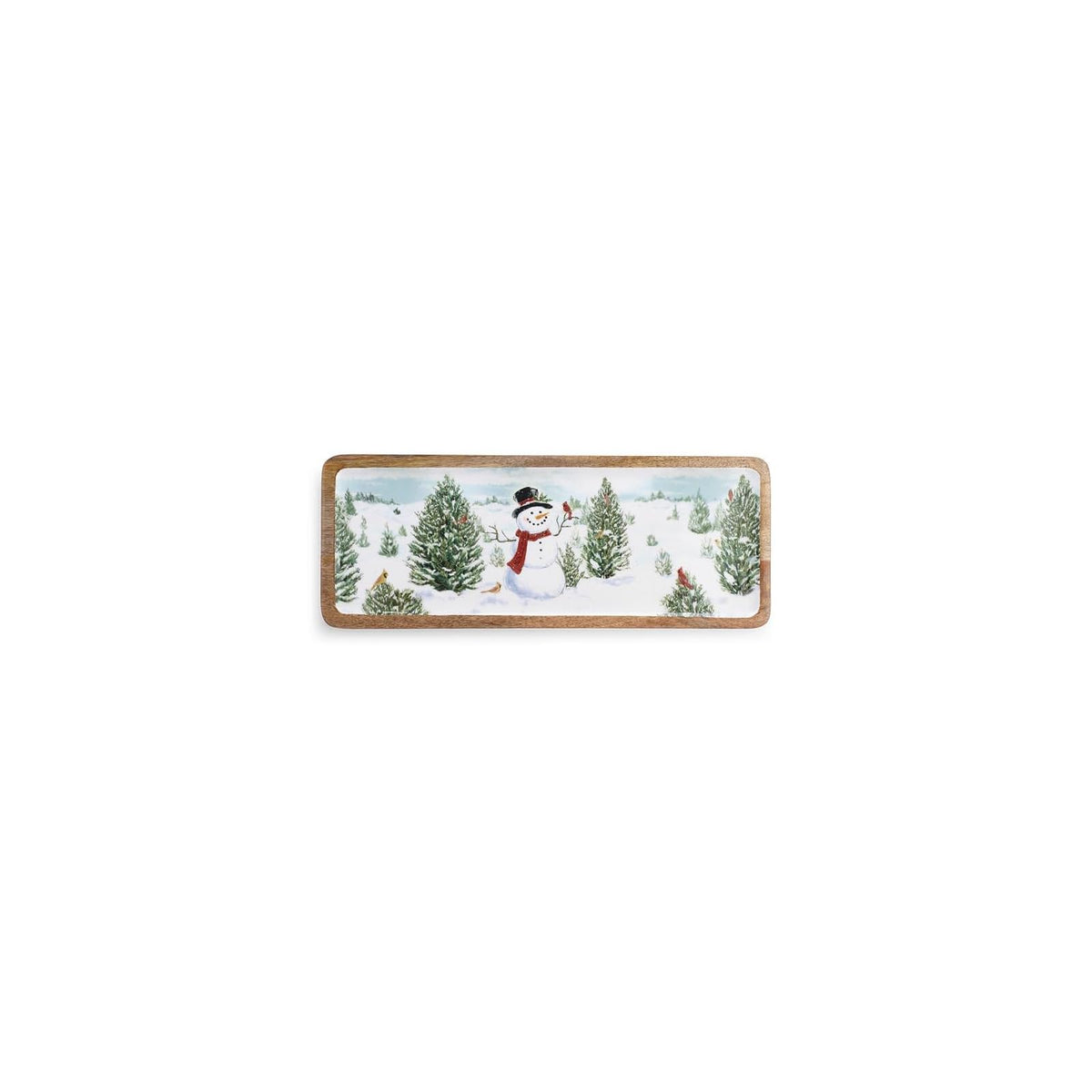 burton + BURTON Tray, 18" x 7" x 0.5", Multicolor