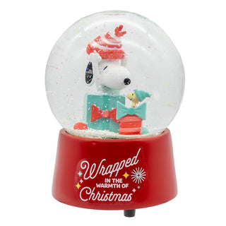 Peanuts Snow Globe, Red, Classic