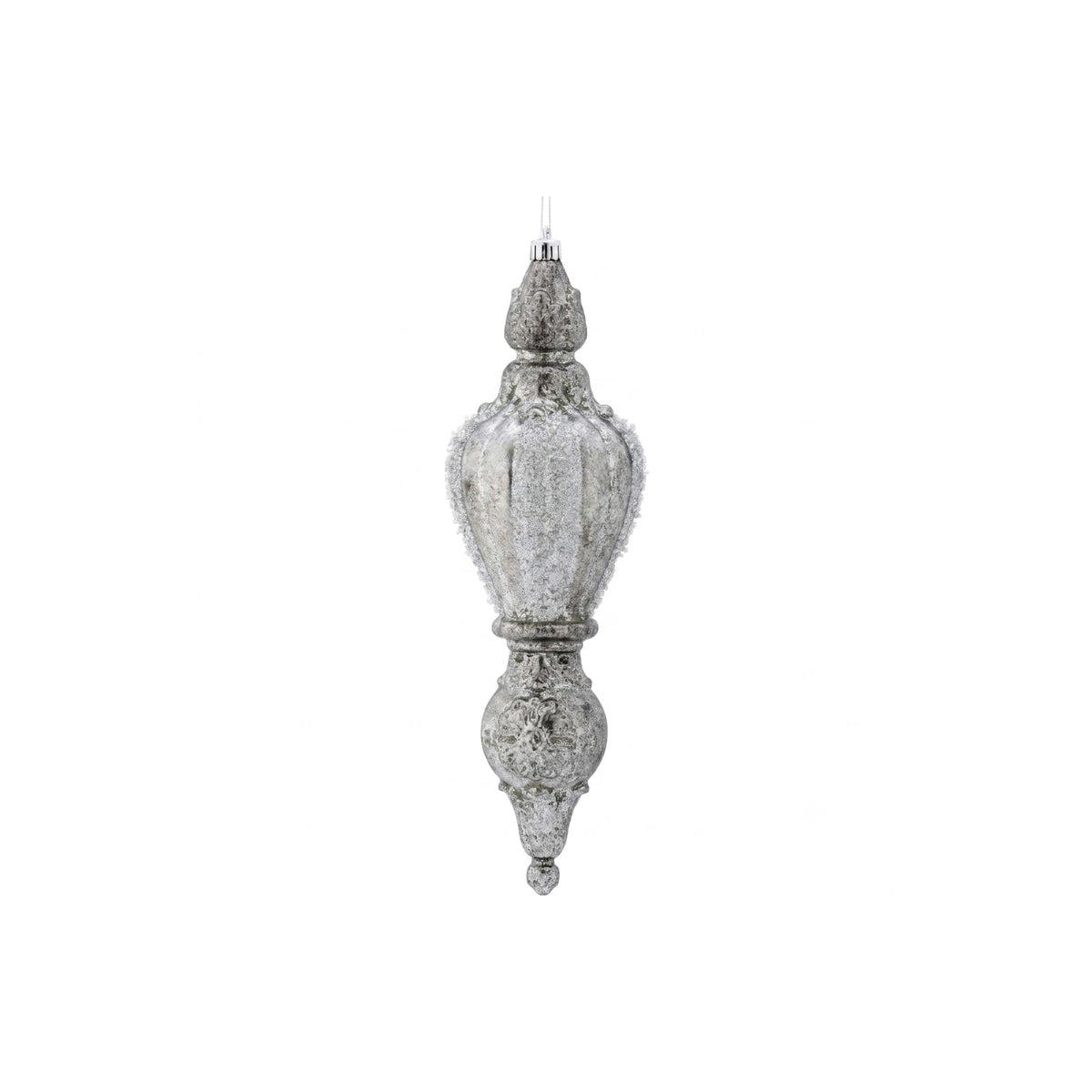 Regency International Hanging Ornament, Antique Silver, Antique