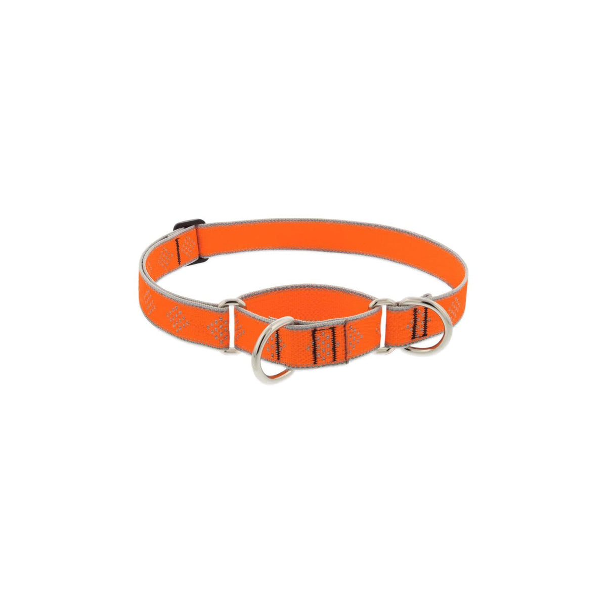 LupinePet Animal Collar, 1"w; 15-22", Orange