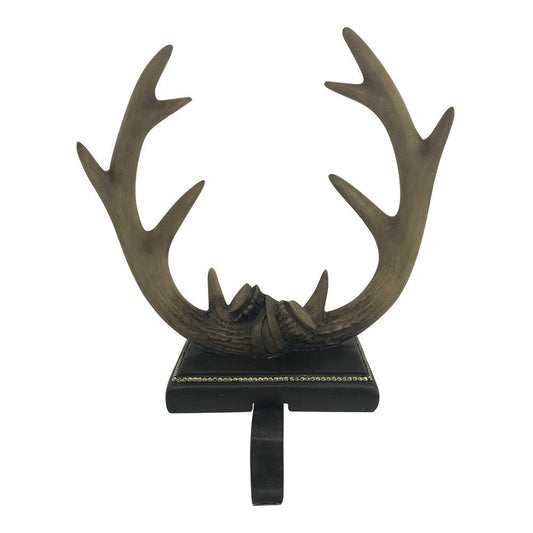 Comfy Hour Winter Holiday Home Collection Resin Tiger Stocking Hanger with Metal Hook