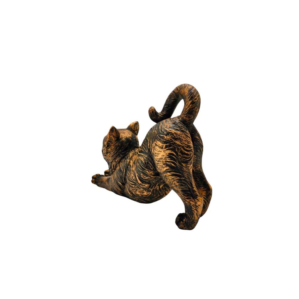 Comfy Hour Cat Statue for Home Decoration, Indoor or Outdoor, Pet in Loving Memory Collection