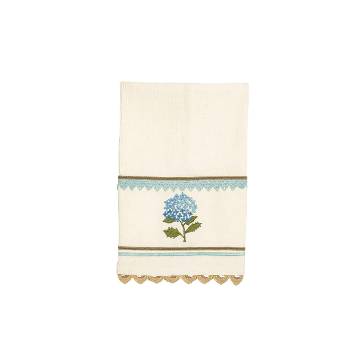 Mud Pie Towel, 25" x 16", Blue Flower
