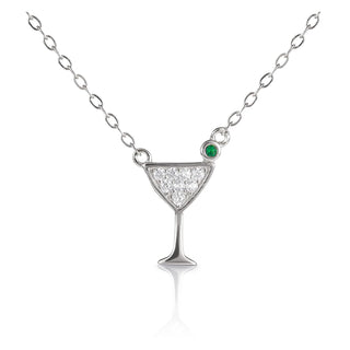 Diamond Treats Necklace, Silver - Version 2, adjustable